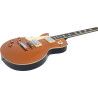 Guitarra eléctrica Eko Starter LS300 tipo LP - Dorada (zurdos)