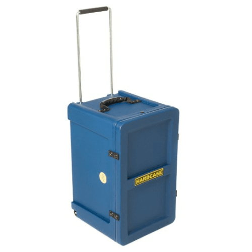 ESTUCHE HARDCASE CAJON FLAMENCO (CON RUEDAS) - AZUL OSCURO