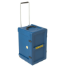 ESTUCHE HARDCASE CAJON FLAMENCO (CON RUEDAS) - AZUL OSCURO