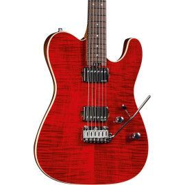 GUITARRA ELÉCTRICA EKO TERO 800 MUSA - RED FLAMED