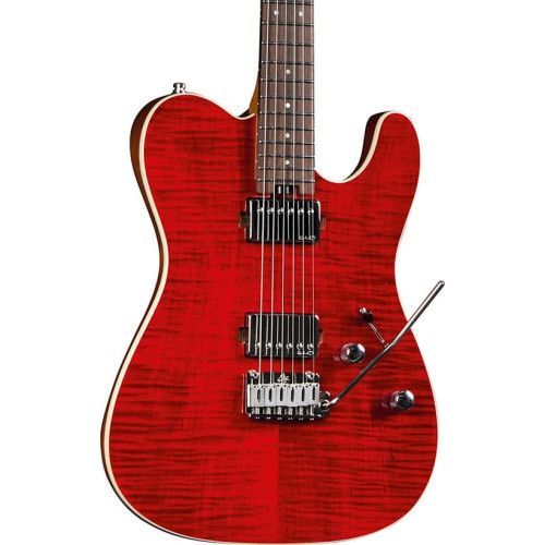 GUITARRA ELÉCTRICA EKO TERO 800 MUSA - RED FLAMED