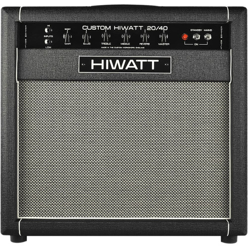 AMPLIFICADOR GUITARRA COMBO A VÁLVULAS HIWATT STUDIO-STAGE 20/40 - 1x12 FANE F75 - 20/40w