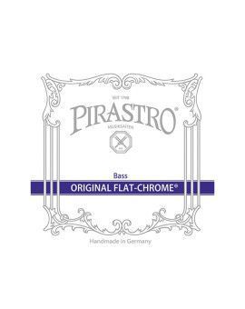Cuerda contrabajo Pirastro Original Flat-Chrome Orchestra 347220 2ª Re Medium 3/4