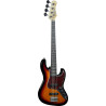 Bajo eléctrico Eko Starter JB100 tipo Jazz formato 3/4 - Sunburst