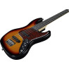 Bajo eléctrico Eko Starter JB100 tipo Jazz formato 3/4 - Sunburst