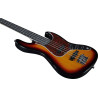 Bajo eléctrico Eko Starter JB100 tipo Jazz formato 3/4 - Sunburst
