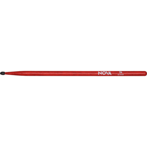 BAQUETAS 7A VF NOVA NYLON ROJA