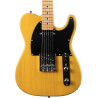 Guitarra eléctrica Eko Starter TL401 tipo Tele (diapasón de arce) - Butterscotch