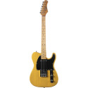 Guitarra eléctrica Eko Starter TL401 tipo Tele (diapasón de arce) - Butterscotch