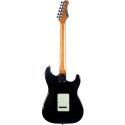 Guitarra eléctrica Eko Starter ST300 tipo Strat - Negra (zurdos)