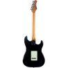 Guitarra eléctrica Eko Starter ST300 tipo Strat - Negra (zurdos)