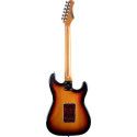 Guitarra eléctrica Eko Starter ST300 tipo Strat - Sunburst (zurdos)