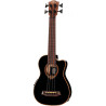 BAJO LAG TIKI UKU FRETLESS A/E CON CUTWAY