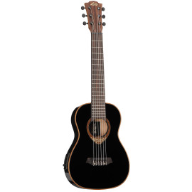 GUITARRA LAG TIKI UKU A/E CON FONDO ARQUEADO 