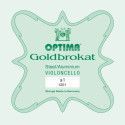 Cuerda cello Optima Goldbrokat 1201 1ª La Medium 1/4
