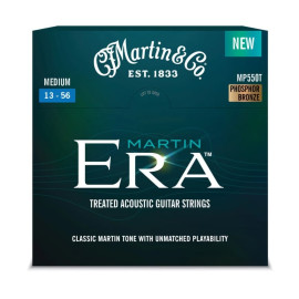 JUEGO ACÚSTICA MARTIN ERA? TREATED 92/8 PHOSPHOR BZ. MEDIUM 13-56