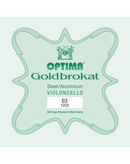 Cuerda cello Optima Goldbrokat 1203 3ª Sol Medium 4/4