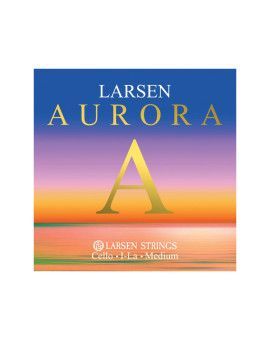 Cuerda cello Larsen Aurora 1ª La Medium 1/8
