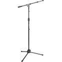 Soporte de micro base trípode regulable con brazo telescópico
