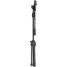 Soporte de micro base trípode regulable con brazo telescópico