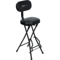 Taburete con soporte para guitarra