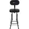 Taburete con soporte para guitarra