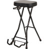 Taburete con soporte para guitarra