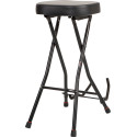 Taburete con soporte para guitarra