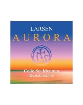 "Set de Cuerdas Cello Larsen Aurora Medium"