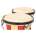 BONGOS JINBAO CON PARCHE DE PIEL DE 6,5" x 7,5"