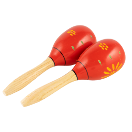 MARACAS JINBAO DE MADERA DE 9" M22
