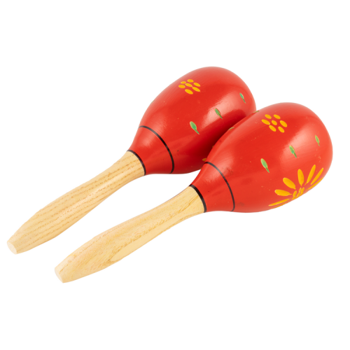 MARACAS JINBAO DE MADERA DE 9" M22