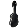ESTUCHE EK PARA GUITARRA CLÁSICA DE ABS Y CARBONO NEGRO