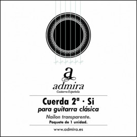 2ª CUERDA ADMIRA PARA GUITARRA CLÁSICA CA502CL