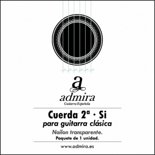 2ª CUERDA ADMIRA PARA GUITARRA CLÁSICA CA502CL