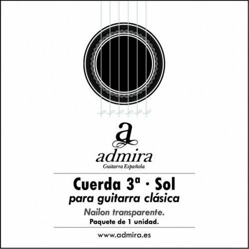 3ª CUERDA ADMIRA PARA GUITARRA CLÁSICA CA503CL