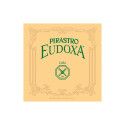 Cuerda cello Pirastro Eudoxa 234240 2ª Re 24 tripa/aluminio plateado Medium 4/4