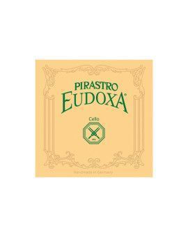 Cuerda cello Pirastro Eudoxa 234240 2ª Re 24 tripa/aluminio plateado Medium 4/4