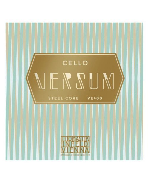 Cuerda cello Thomastik Versum Solo VES400 Juego Medium 4/4