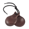 CASTAÑUELAS JALE DE PULIDA CAOBA DEL Nº 4