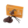CASTAÑUELAS JALE DE PULIDA CAOBA DEL Nº 4