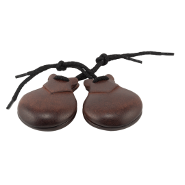 CASTAÑUELAS JALE DE PULIDA CAOBA DEL Nº 7