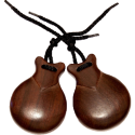 CASTAÑUELAS JALE DE IMITACIÓN BUBINGA NATURAL DEL Nº 7