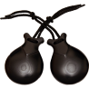 CASTAÑUELAS JALE DE TELA NEGRA DEL Nº 7
