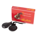 CASTAÑUELAS JALE FIBRA NEGRA VETA ROJA Nº6