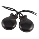 CASTAÑUELAS JALE FIBRA NEGRA VETA ROJA Nº7