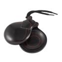 CASTAÑUELAS JALE FIBRA NEGRA VETA ROJA Nº8