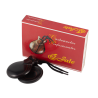 CASTAÑUELAS JALE FIBRA NEGRA VETA ROJA Nº8