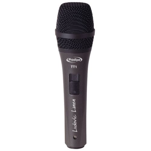 MICRÓFONO DINÁMICO PROFESIONAL PARA VOCALISTAS PRODIPE TT1 CON INTERRUPTOR