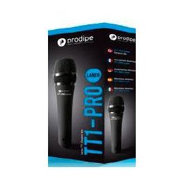 MICRÓFONO DINÁMICO PROFESIONAL PARA VOCALISTAS PRODIPE TT1PRO SIN INTERRUPTOR